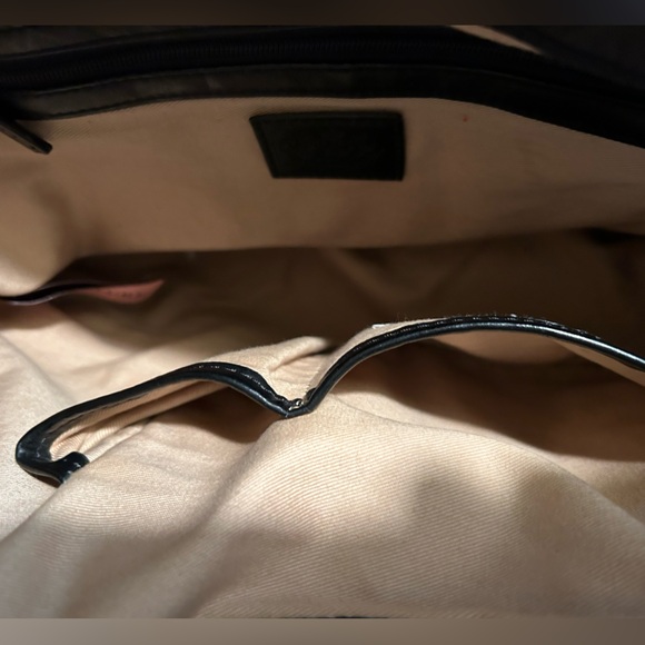 Juicy Couture Vintage Y2K Black Quilted Puffer Multipocket satchel/tophandle bag - Picture 10 of 10